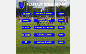Plateaux École de Foot du 14/10/23