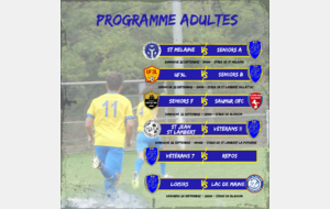 Programme adultes 