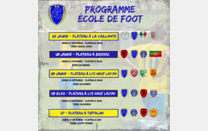 Programme école de foot