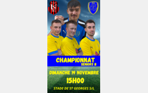 Seniors B - Championnat 19/11/23