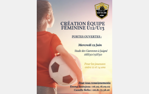 Portes ouvertes U13 Féminine