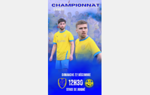 Seniors B - Championnat