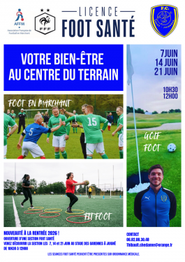 Foot en marchant