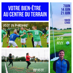 Foot en marchant